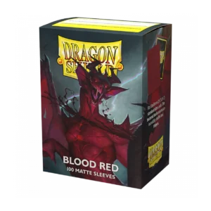 Dragon Shield - Blood Red - Textured Back